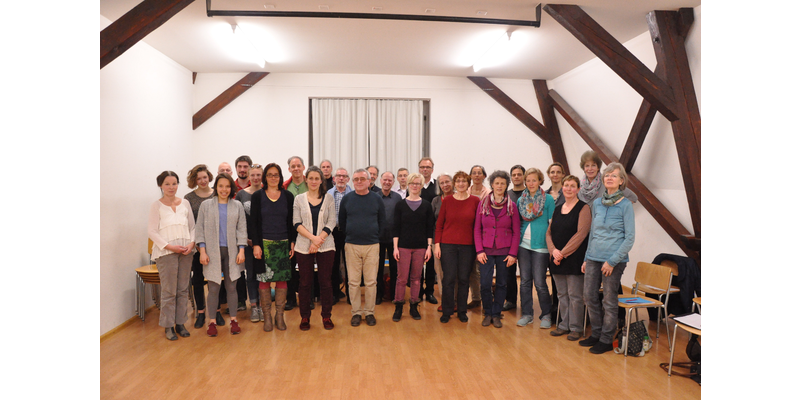 Das Ensemble  im Frühjahr 2015:
Mitten wir im Leben sind