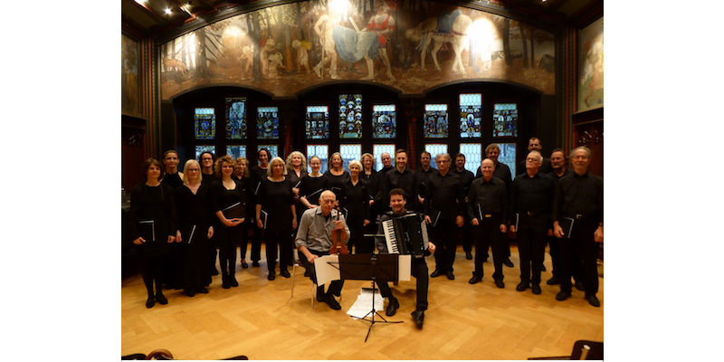 Das Ensemble nach dem Konzert "Soave Ardore" im Herbst 2017