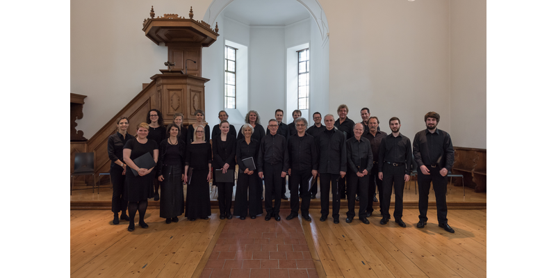 Das Ensemble nach dem Konzert "Mitten wir im Leben sind" im Frühjahr 2015