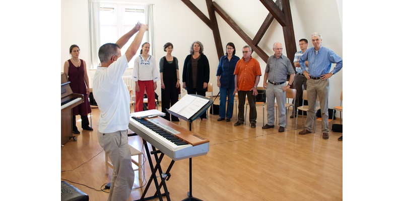 Probenimpressionen Magnificat Herbst 2011