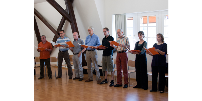 Probenimpressionen Magnificat Herbst 2011