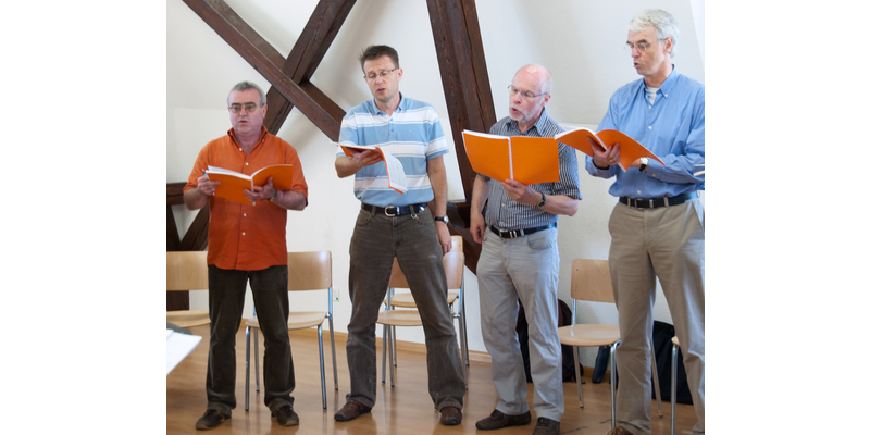 Probenimpressionen Magnificat Herbst 2011