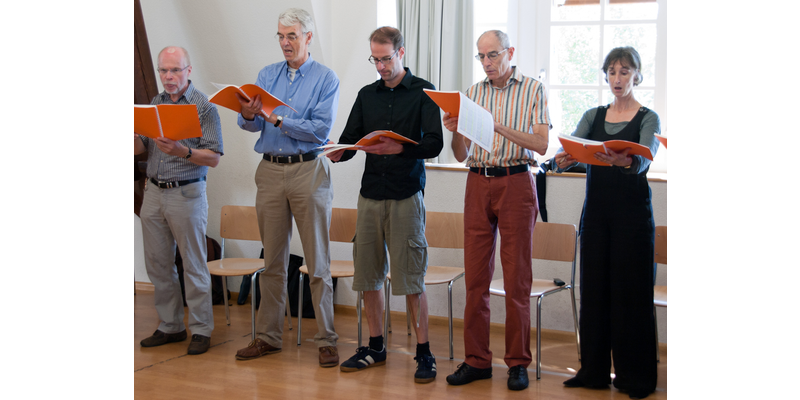 Probenimpressionen Magnificat Herbst 2011