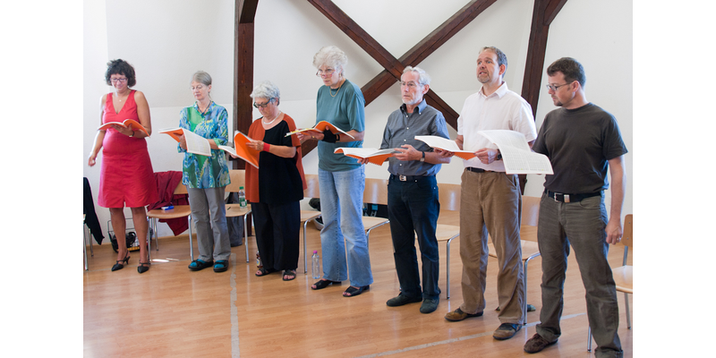 Probenimpressionen Magnificat Herbst 2011